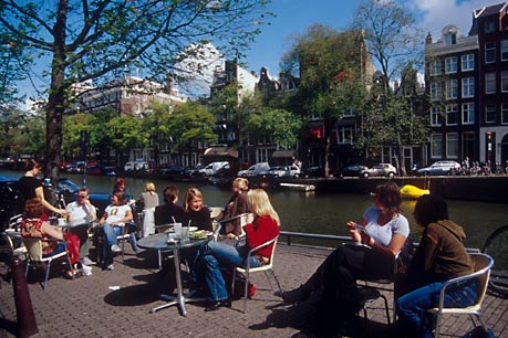 Cafe, Amsterdam, Holland