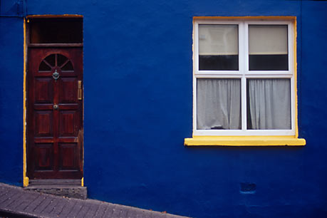 House front, Cobh Harbour, Cork