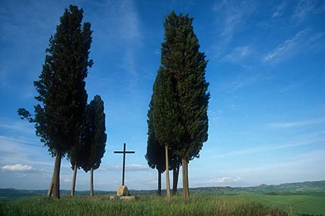 Cross near Vitaleta