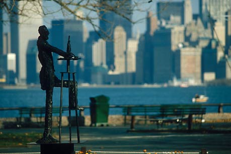 Statue of Liberty designer, New York