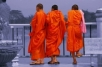 Monks at Sop Ruak, Thailand