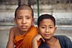 Young friends at Wat Arun, Thailand
