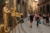 Mime artist in Siena