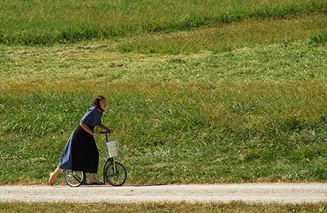 Amish girl, Lancaster