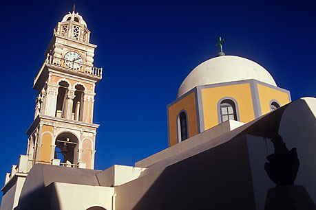 Bell tower of Domos, Santorini