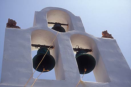 Church bells, Santorini
