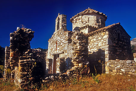 Church ruins, Naxos