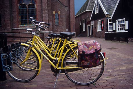 Bikes in Marken, Holland