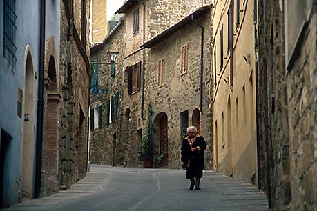Street scene, Montalcino