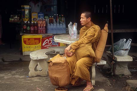 Waiting monk