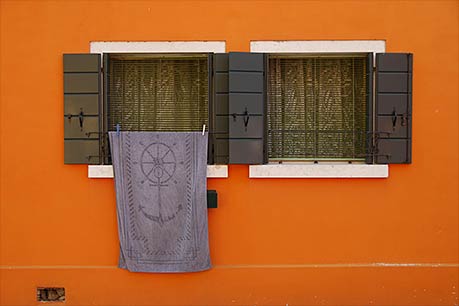 Window in Burano, Venice