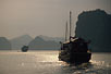 Boat in Halong Bay, North Vietnam