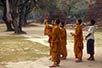Monks at Ayuthaya, Thailand